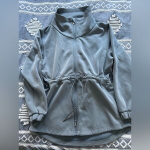 Lululemon Softstreme Cinch-Waist Full-Zip Jacket size 6